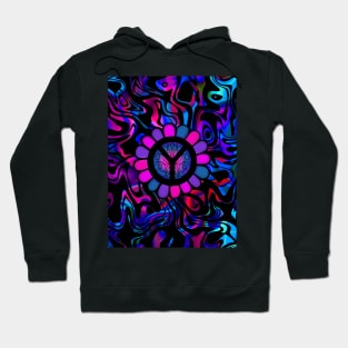 World Peace Hippie Peace Sign Hoodie